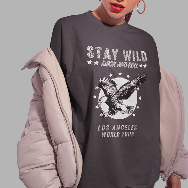 Stay Wild - Oversized Shirt
